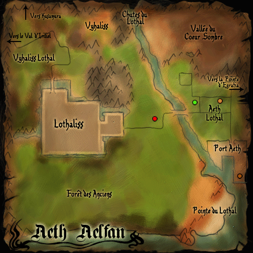 Carte de Aeth Aelfan
