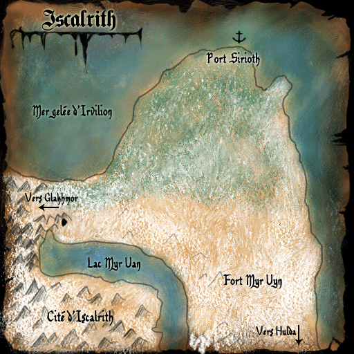 Carte de Iscalrith