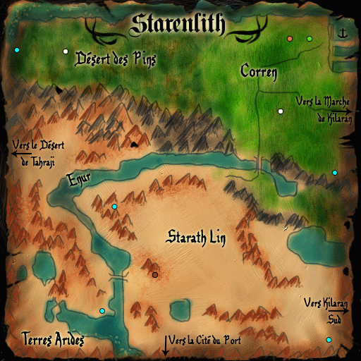 Carte de Starenlith